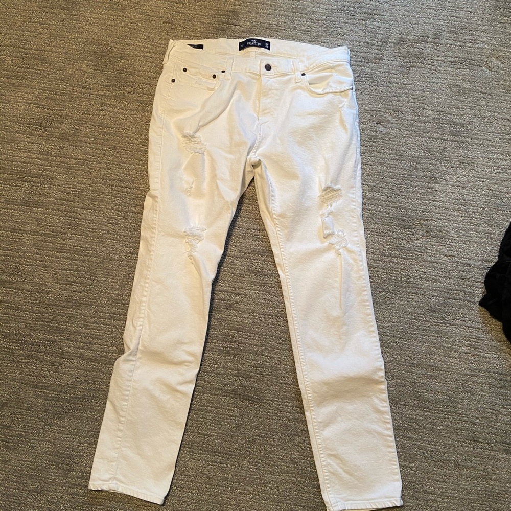 Men’s Hollister White Jeans
